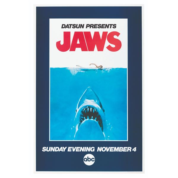 A "JAWS" Television Premiere Poster.