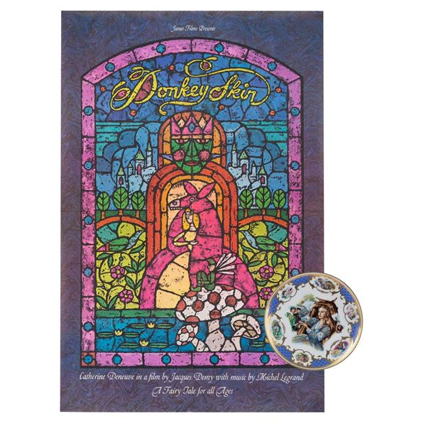 A "Donkey Skin" Movie Poster and Plate.