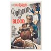 Image 1 : A 1958 "Corridors of Blood" One-Sheet.
