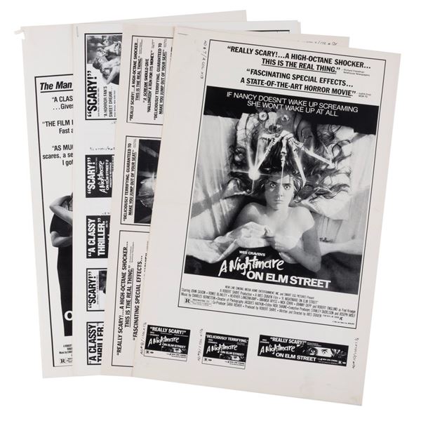 A Pair of "Nightmare on Elm Street" and Part "2: Freddy's Revenge" Pressbooks.