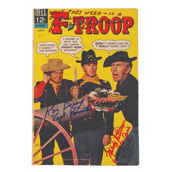 A Multi-Signed F-Troop #1 Comic Book.