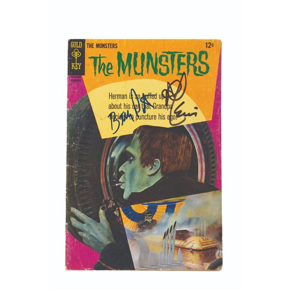 A Signed "The Munsters" Comic Book.
