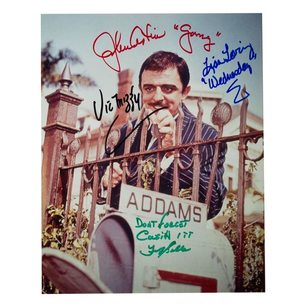 A Multi-Signed "The Addams Family" Publicity Photo.