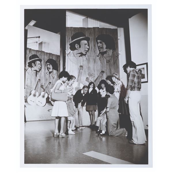 A McLean Stevenson Photo at NBC Studios.