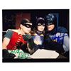 Image 1 : A Multi-Signed Batman, Robin, and Batgirl Photo.