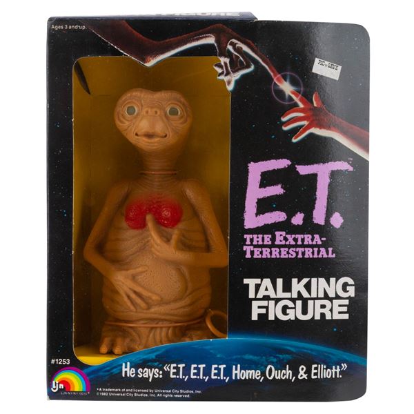 An "E.T. the Extra-Terrestrial" Talking Figure.