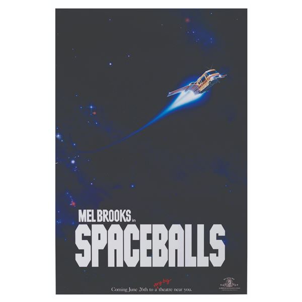 A "Spaceballs" Advance One-Sheet.