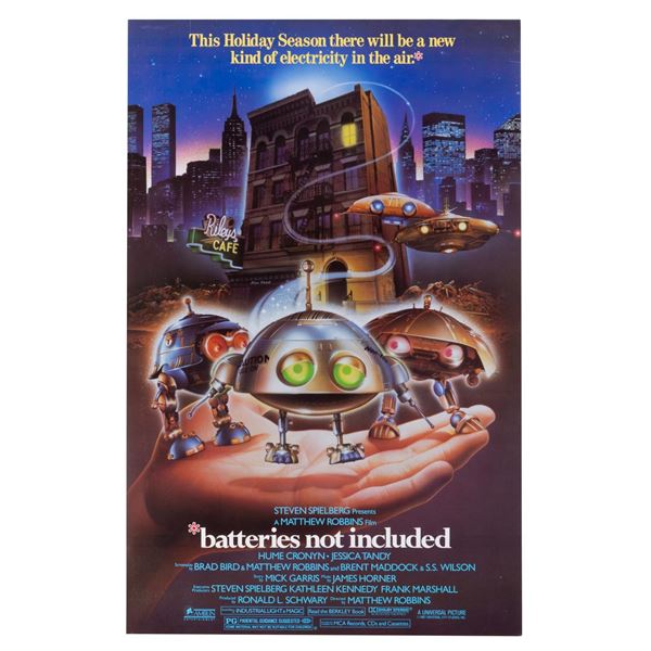 A "*batteries not included" Mini Poster.