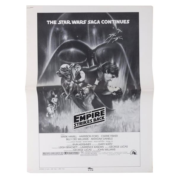 A "The Empire Strikes Back" Pressbook.