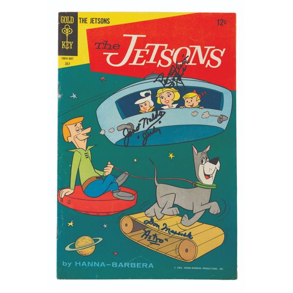 A Multi-Signed The Jetsons Comic Book.