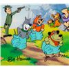 Image 2 : A Hanna-Barbera "Company Picnic" Signed Limited Edition Cel.