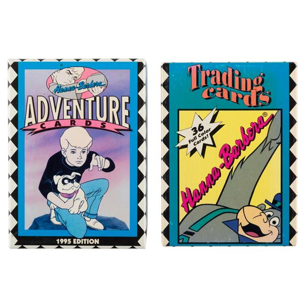 Two Rare Sets of Hanna-Barbera Trading Cards.