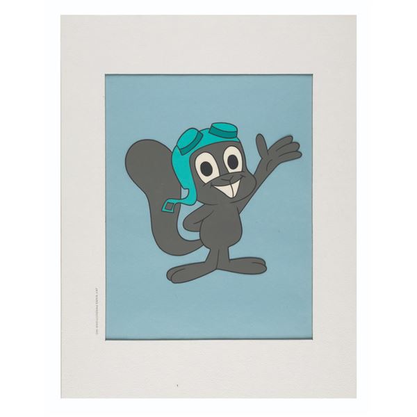 A Jay Ward Productions #38 Rocky Scene Cel.