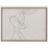 Image 1 : A "Hare Jordan" Bugs Bunny Production Drawing.