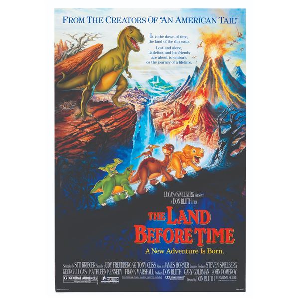 A "The Land Before Time" One-Sheet.
