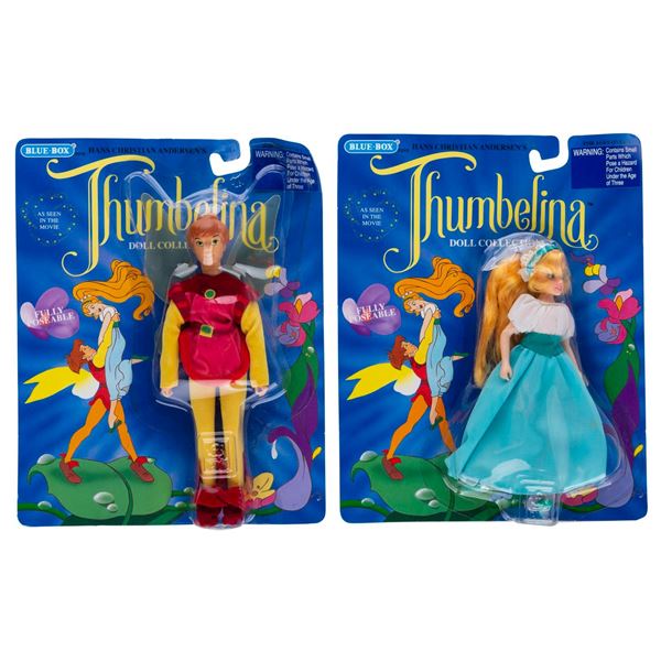 A Pair of Don Bluth's "Thumbelina" Dolls.