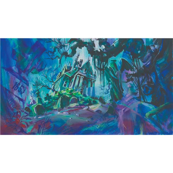 A "Tiny Toon Adventures" Walt Peregoy Background Concept.