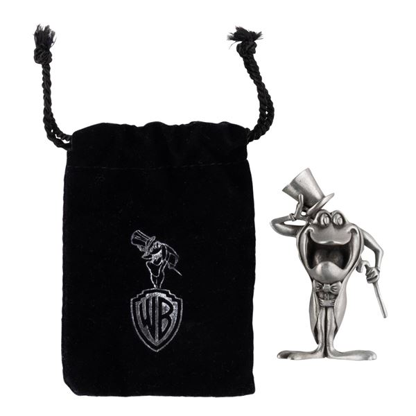 A WB Michigan J. Frog Pewter Figurine.