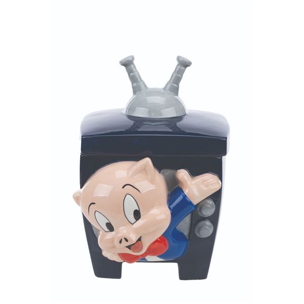 A Porky Pig Cookie Jar.