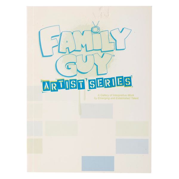 A "Family Guy" Artist’s Interpretations Postcard Book.