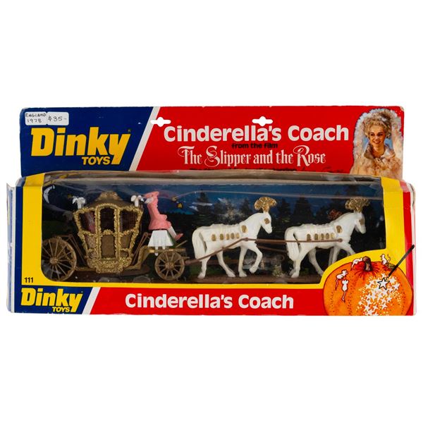 A "The Slipper and the Rose" Cinderella Coach Toy by Dinky.