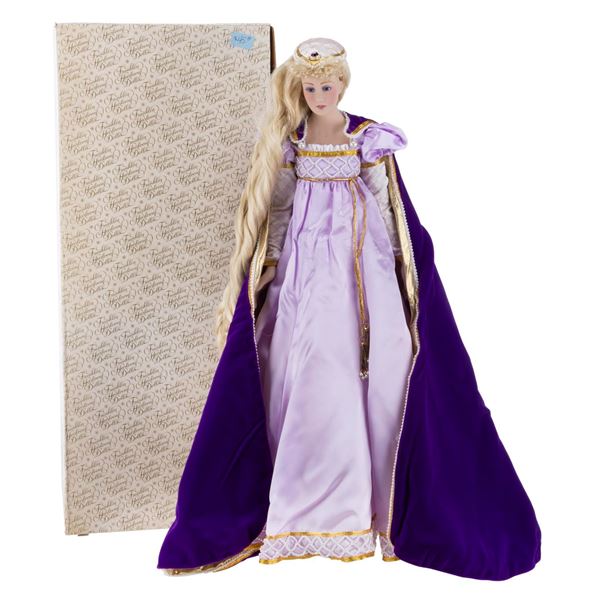 A Franklin Heirloom Rapunzel Doll.