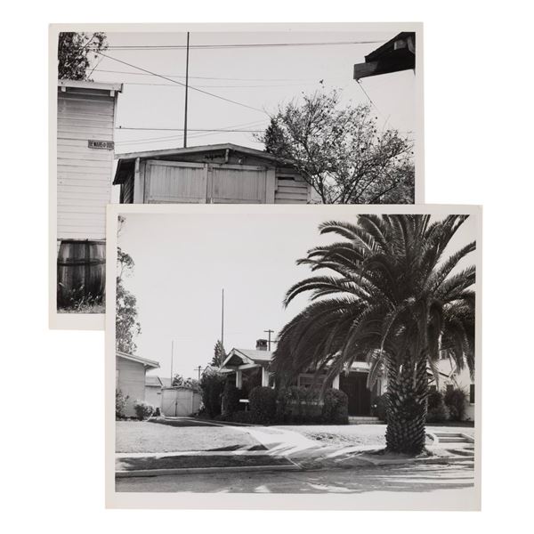 A Pair of Walt’s First Animation Studio/Garage Photos.