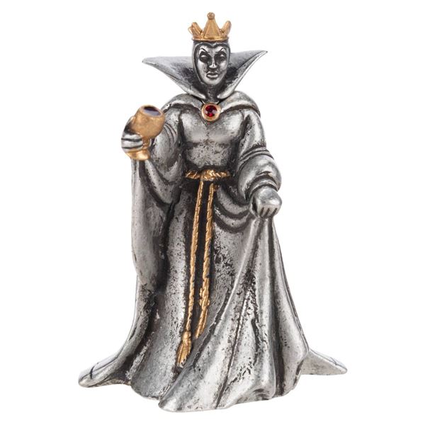A Disney Catalog Evil Queen Pewter Sculpture.