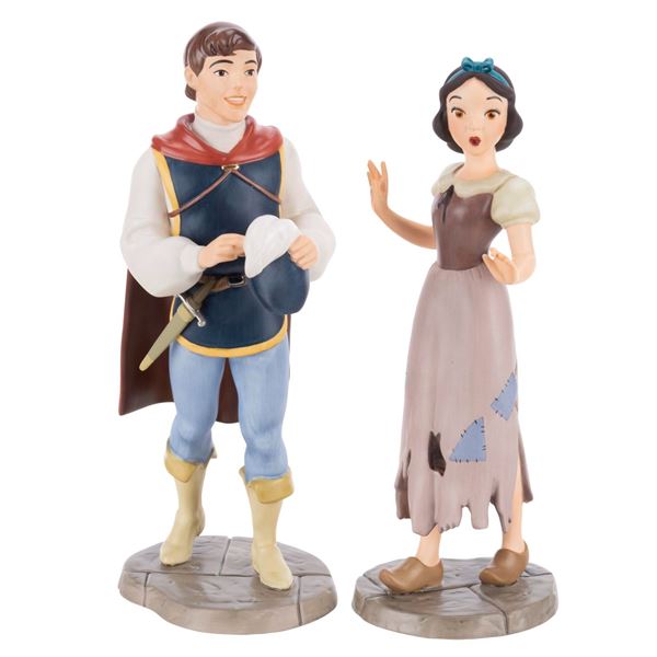 A WDCC Snow White and the Prince Figurine Set.