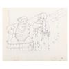 Image 1 : An Original Production Drawing from "Mother Goose Goes Hollywood."