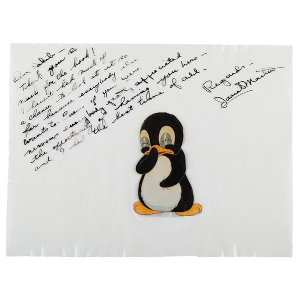 A "Donald's Penguin" Original Production Cel.
