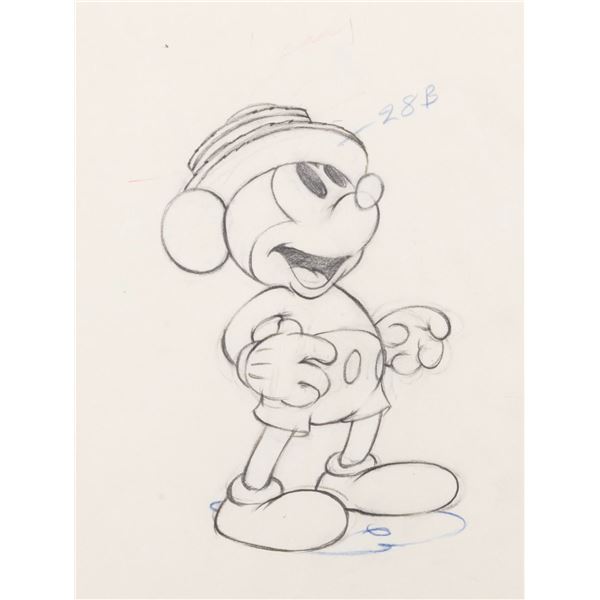 An Original Production Drawing from "Society Dog Show."