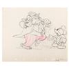 Image 1 : A Mickey Mouse "Society Dog Show" Production Drawing.