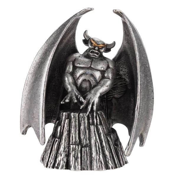 A Disney Catalog Chernabog Pewter Sculpture.