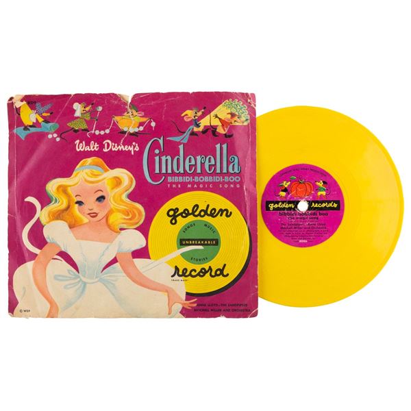A "Cinderella" Little Golden Record.