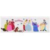 Image 1 : A Signed "Cinderella" Cast of Characters Sericel.