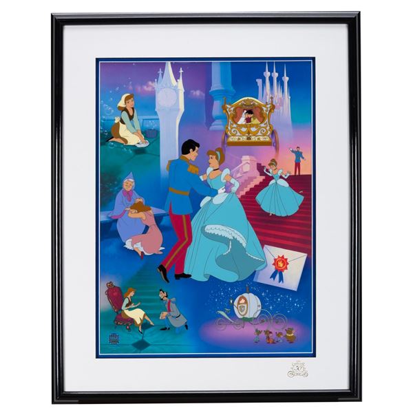 An Oversize "Cinderella" Limited Edition Sericel.