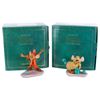 Image 1 : A WDCC "Cinderella" Gus and Jaq Figurine Set.