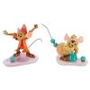 Image 2 : A WDCC "Cinderella" Gus and Jaq Figurine Set.