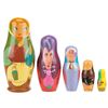 Image 1 : A Jody Daily "Cinderella" Nesting Doll Set.