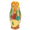 Image 2 : A Jody Daily "Cinderella" Nesting Doll Set.