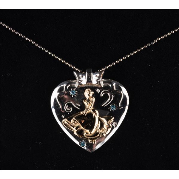 A "Disney's Cinderella" Necklace.
