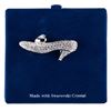 Image 1 : A "Cinderella" Slipper Swarovski Brooch.