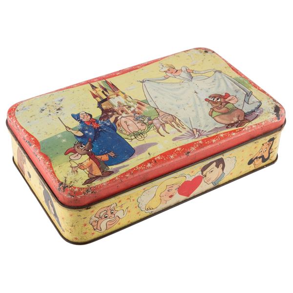 A "Cinderella" Tin Litho Box.