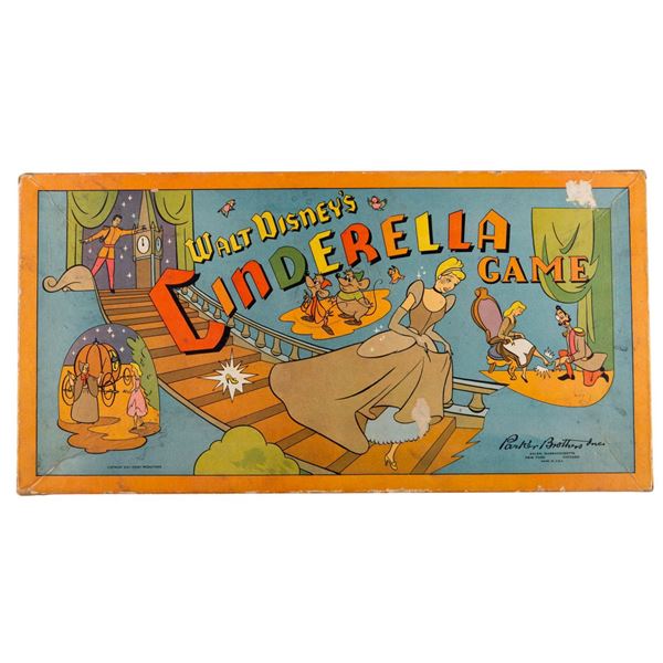 A 1950 Walt Disney's Cinderella Game by Parker Brothers.