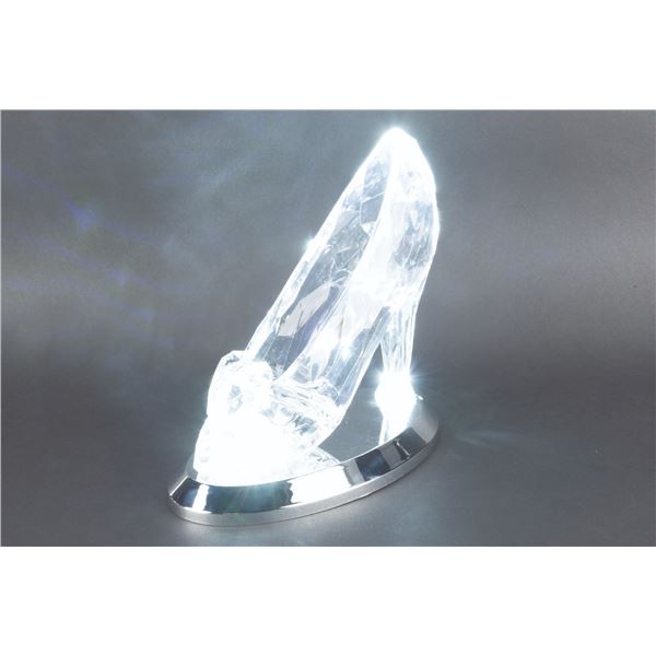 A "Cinderella" Glass Slipper Light.
