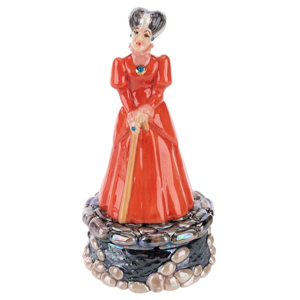 A "Cinderella" Wicked Stepmother Trinket Box.