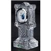 Image 4 : A Crystal "Cinderella" 50th Clock Tower Desk Clock.