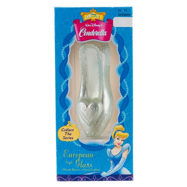 A "Cinderella" European Style Glass Ornament.