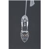 Image 3 : A Lenox "Enchanted Evening" Crystal Shoe Ornament.